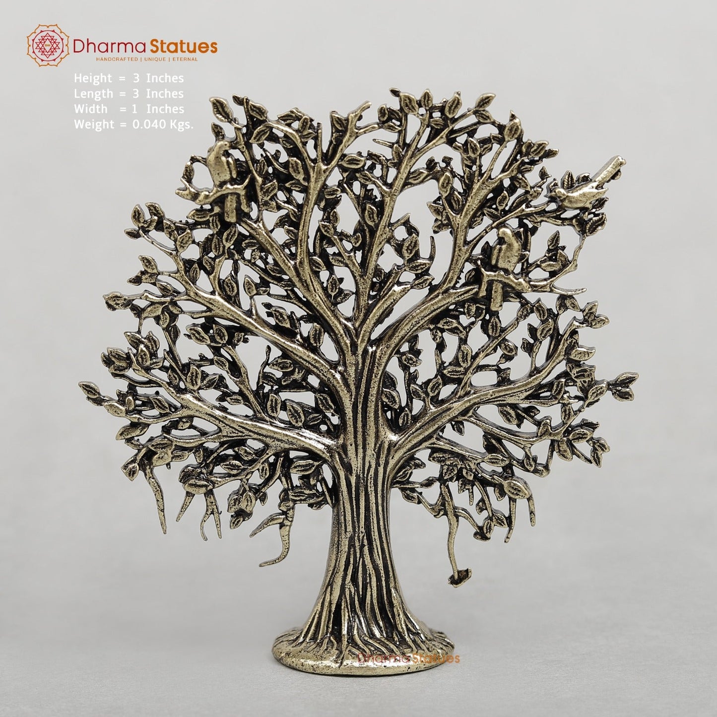 Brass Tree of Life fine 3”
