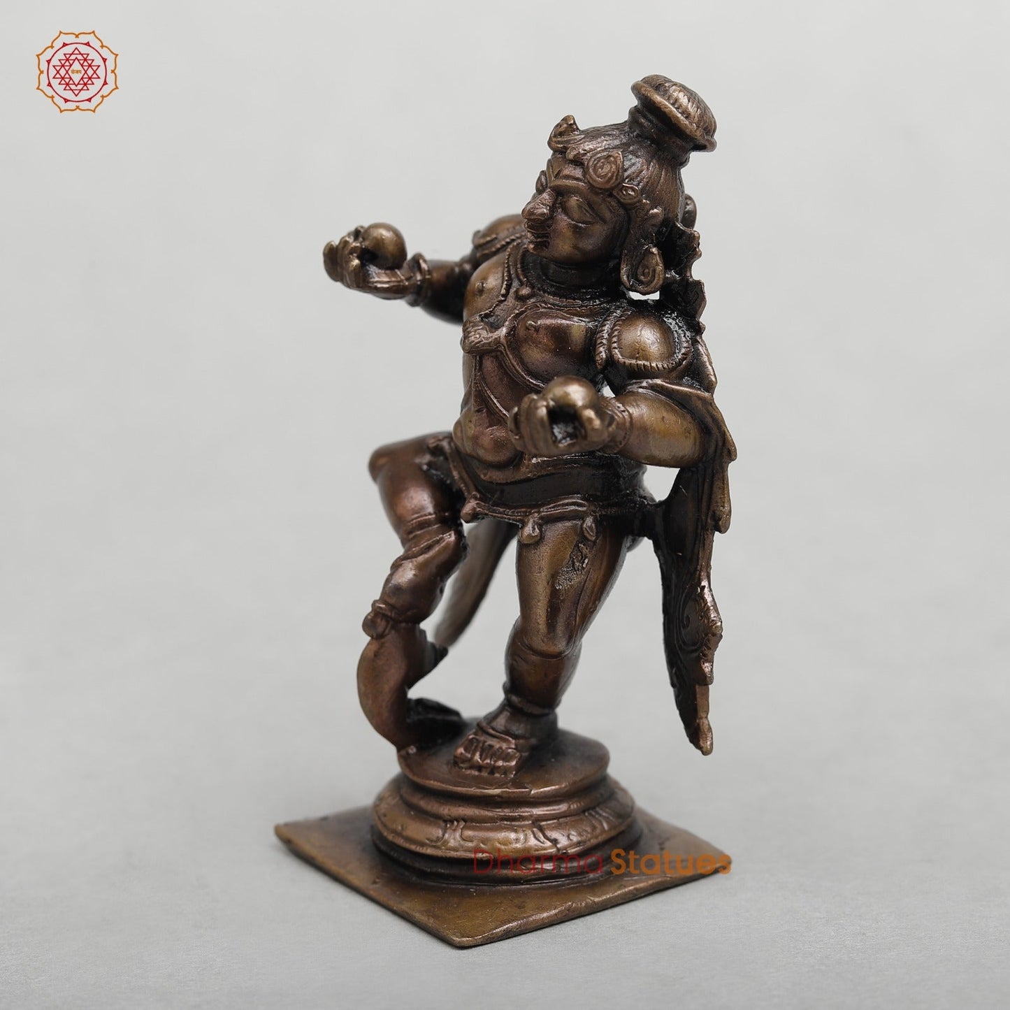 Copper Ladoo Krishna Fine 3.5”