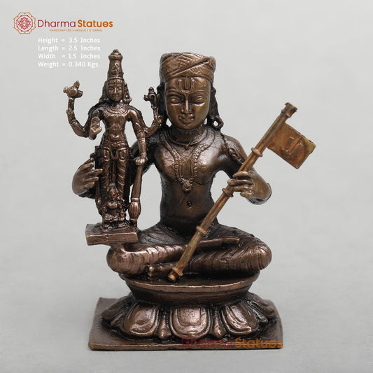 Copper Chella Pillai (Vishnu) Fine 3.5”