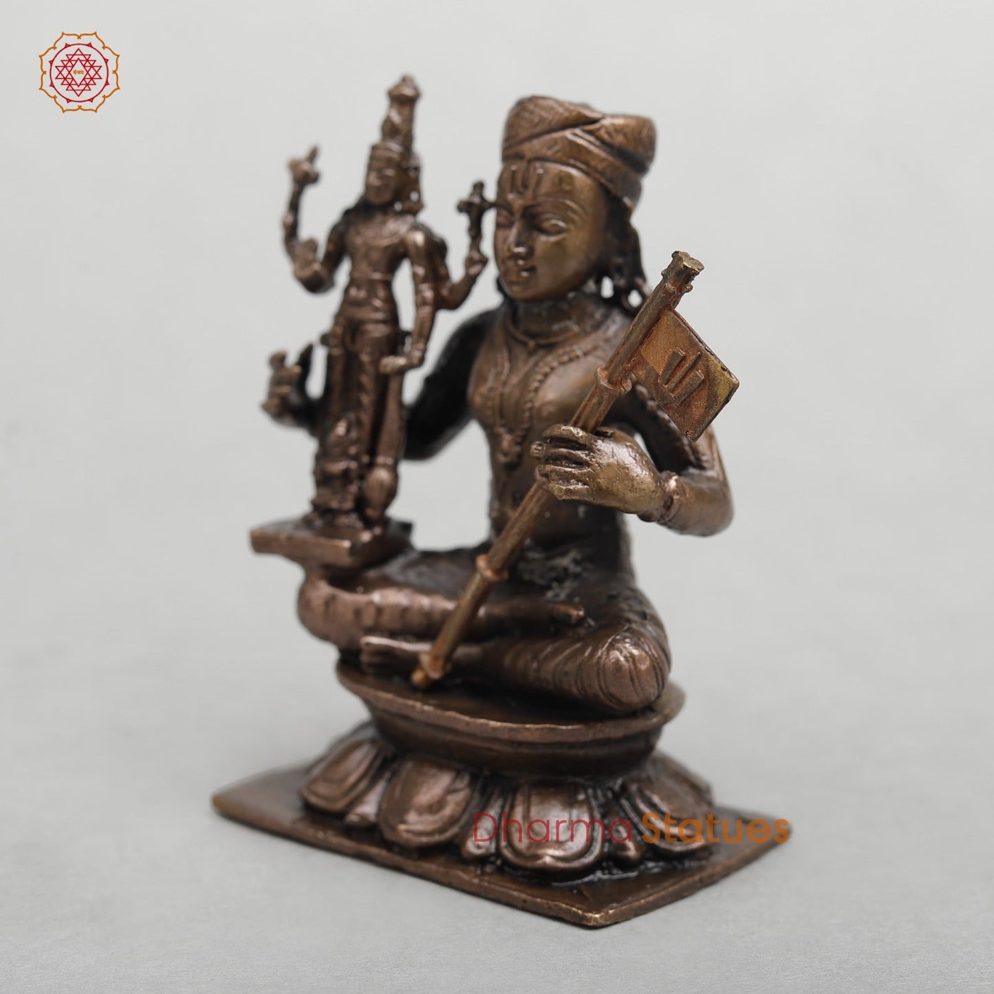 Copper Chella Pillai (Vishnu) Fine 3.5”