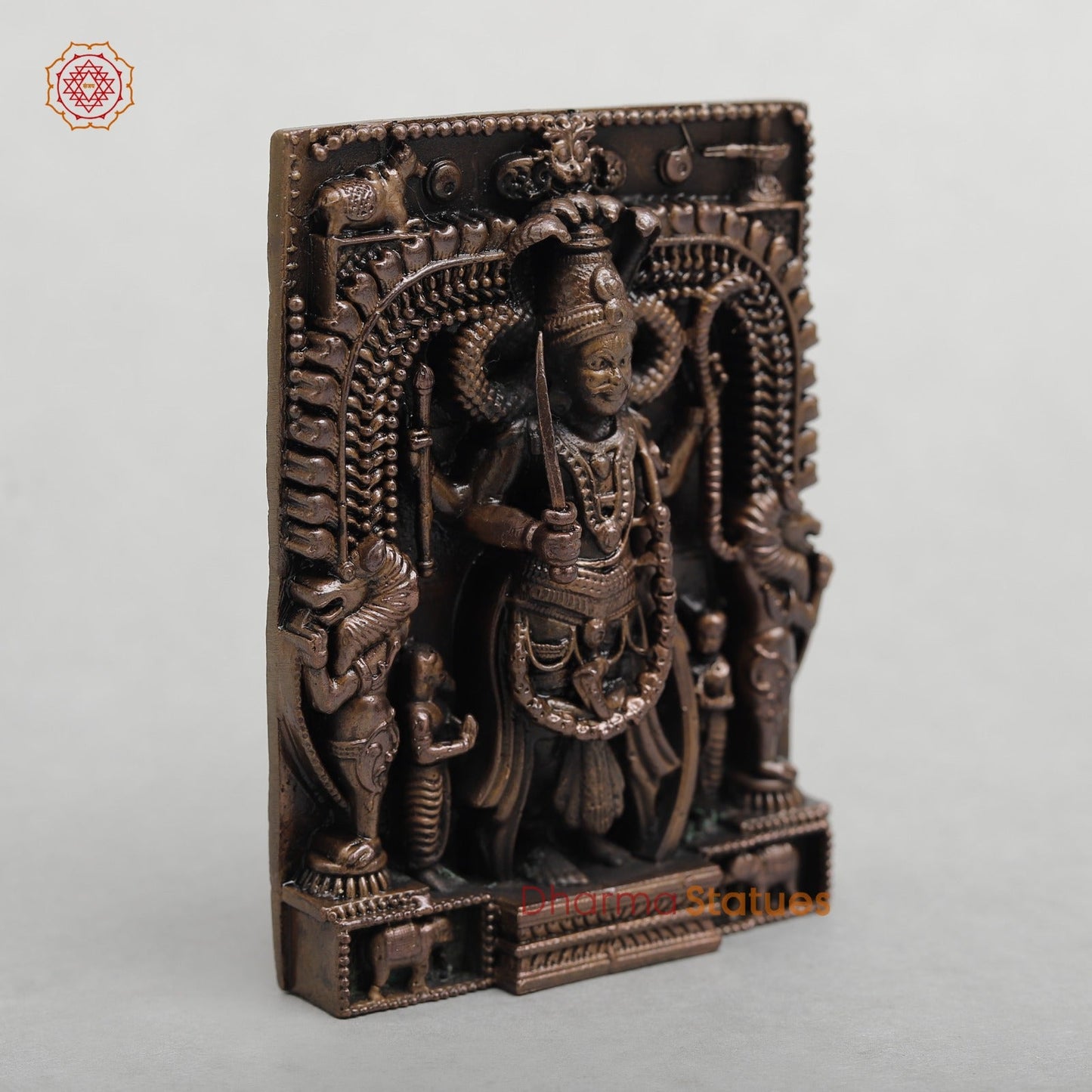 Copper Veerbhadra Fine 4”