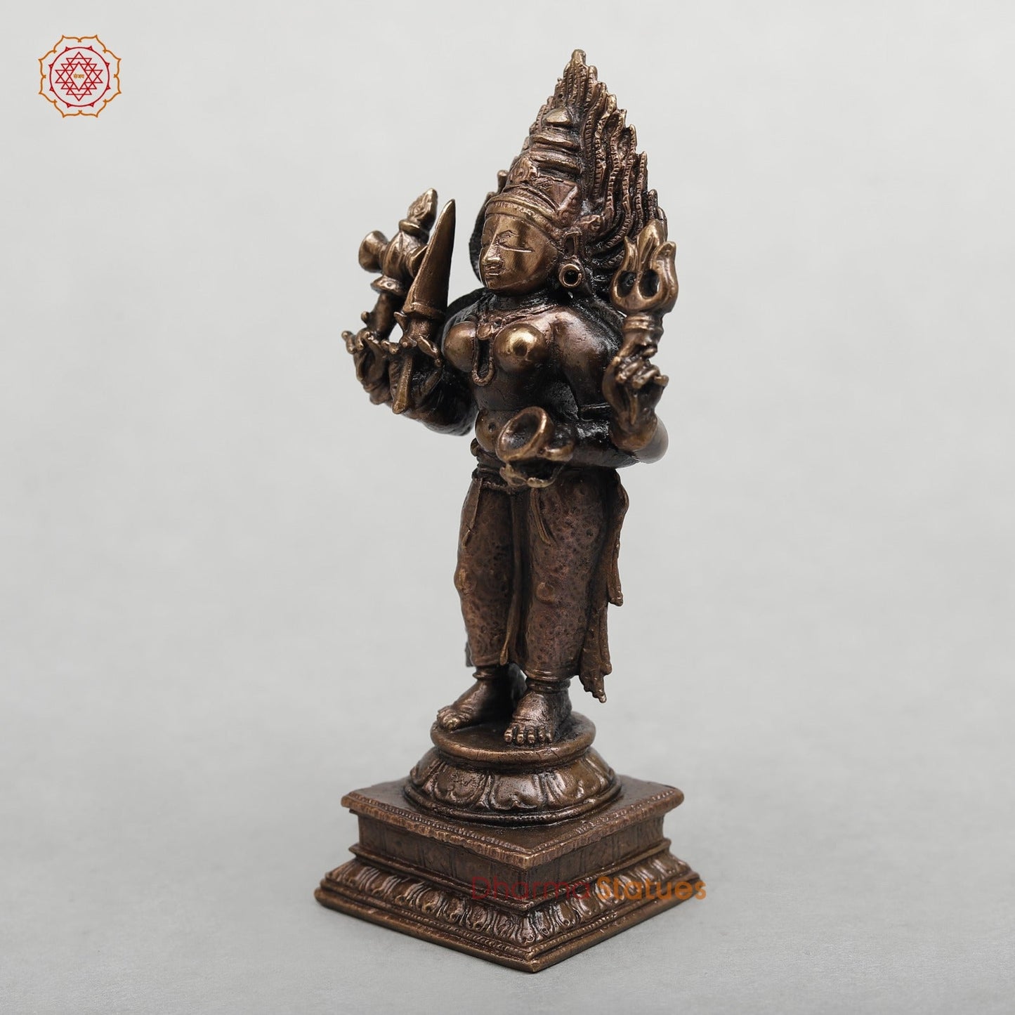 Copper Mariamma Standing fine 5”