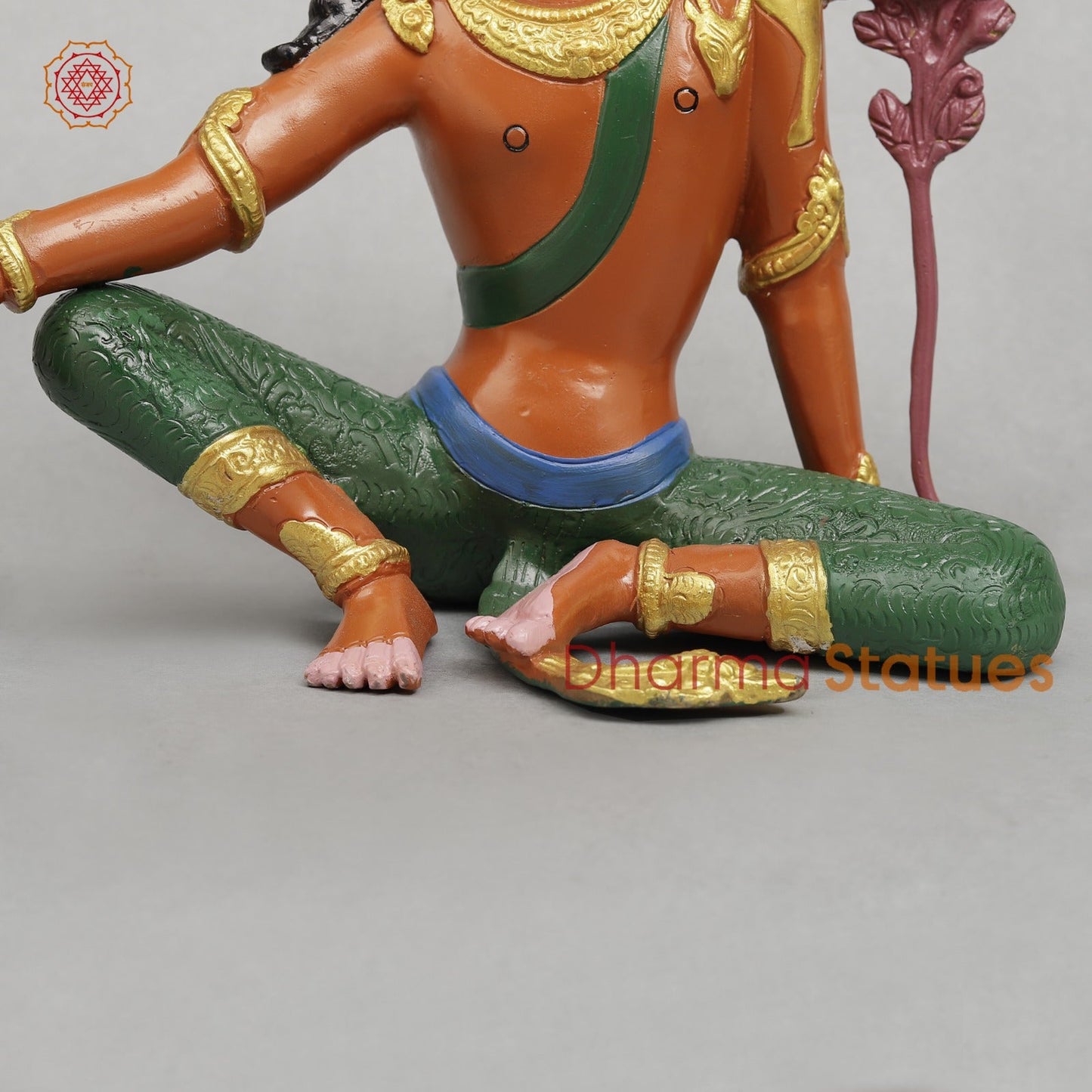 Brass Colorful Indra Seated fine 12”