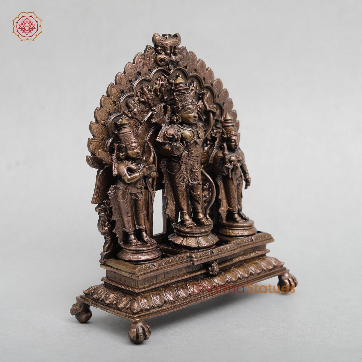 Copper Ram Darbar Set Fine 7.5”
