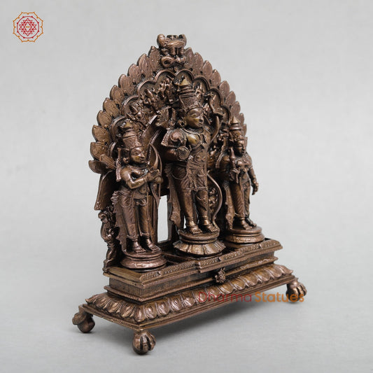 Copper Ram Darbar Set Fine 7.5”