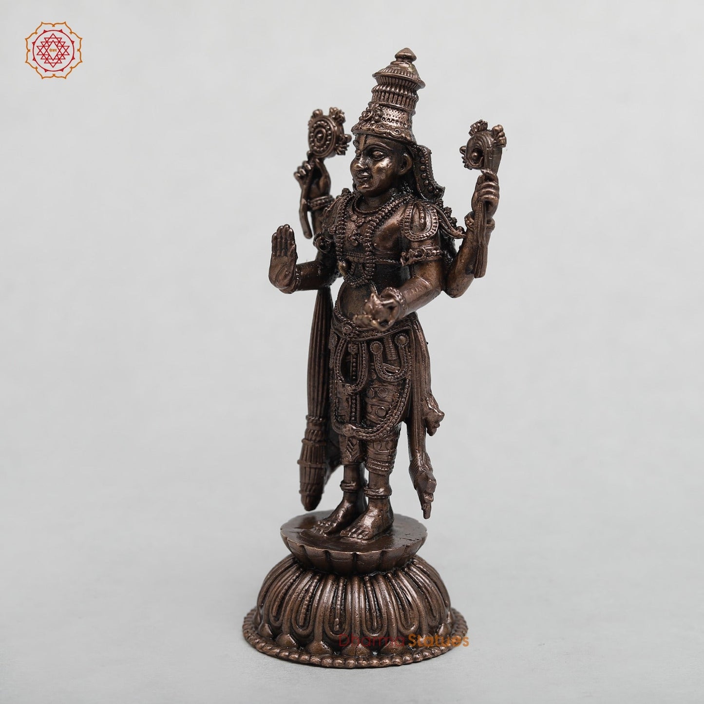 Copper Tirupati Balaji Fine 5.5”