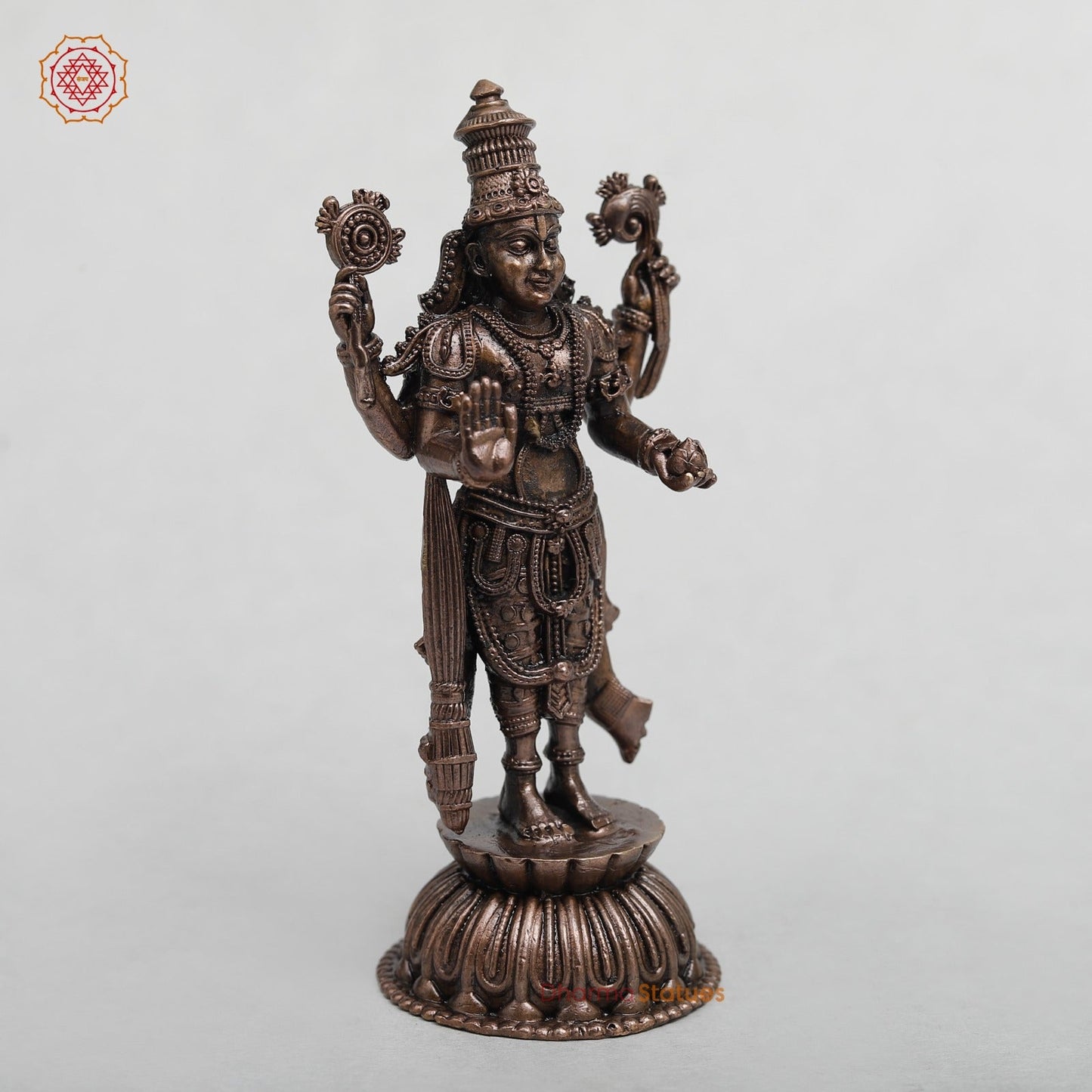 Copper Tirupati Balaji Fine 5.5”