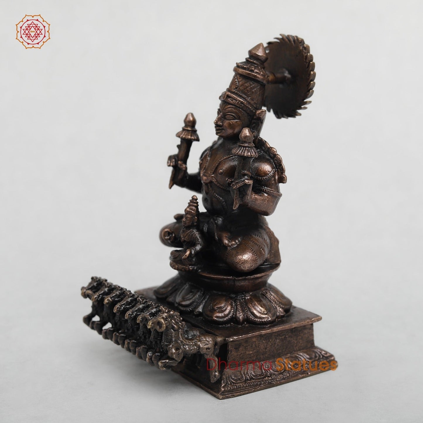 Copper Surya Rath(Sun God) Fine 4.5”