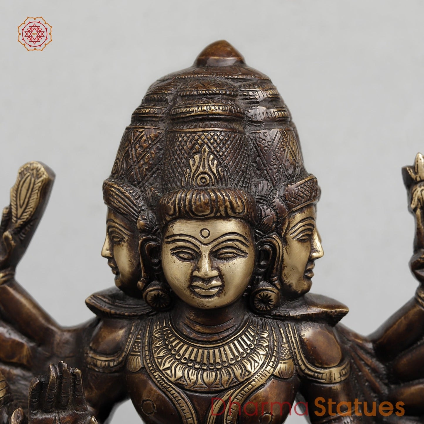 Brass Five Kartik Fine, Copper and Smooth Finish 16”