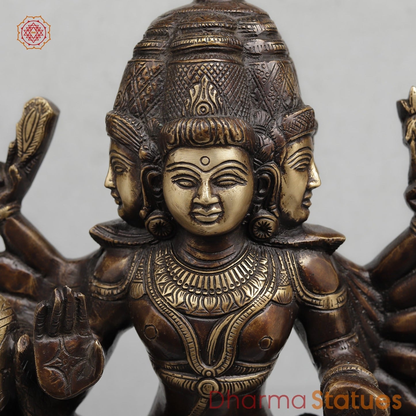 Brass Five Kartik Fine, Copper and Smooth Finish 16”