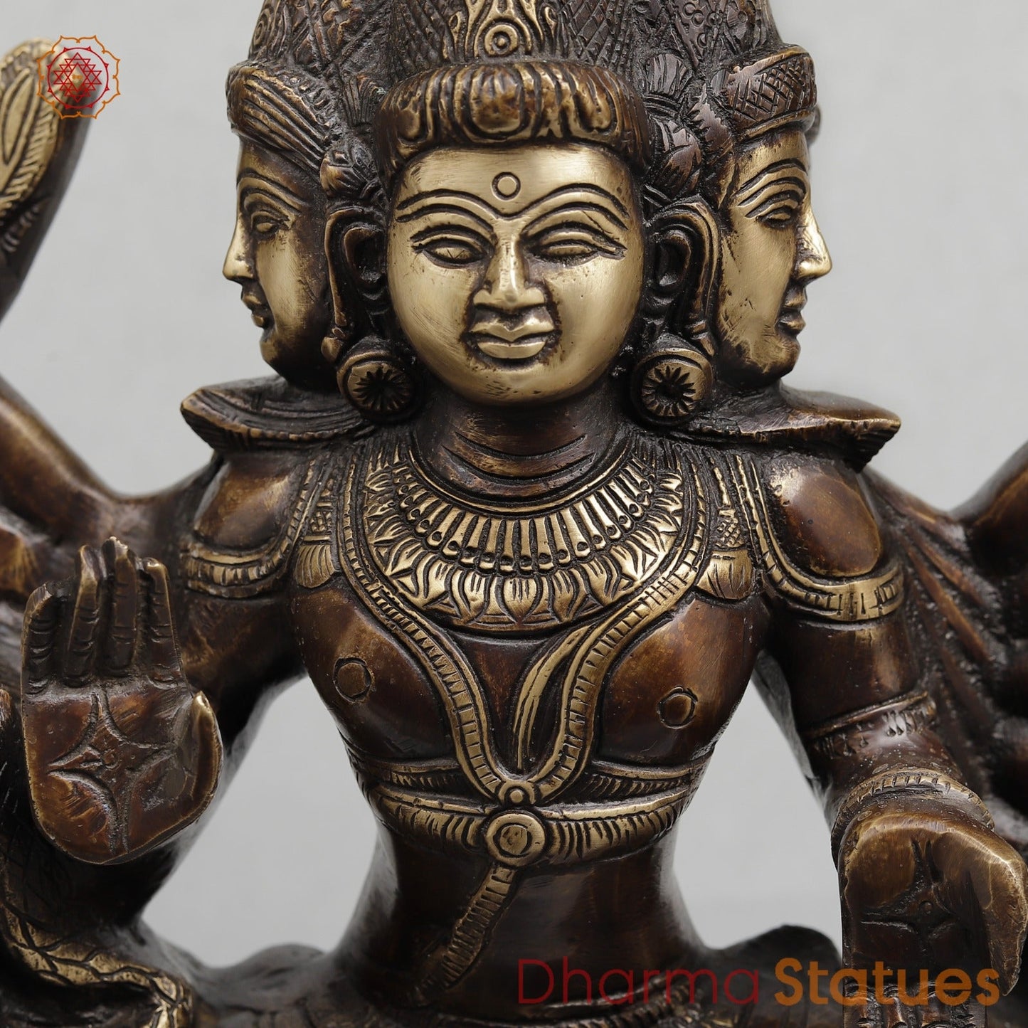 Brass Five Kartik Fine, Copper and Smooth Finish 16”