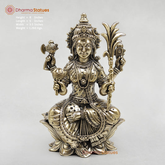 Brass Rajarajeshwari (Tripura Sundari) Fine 8”