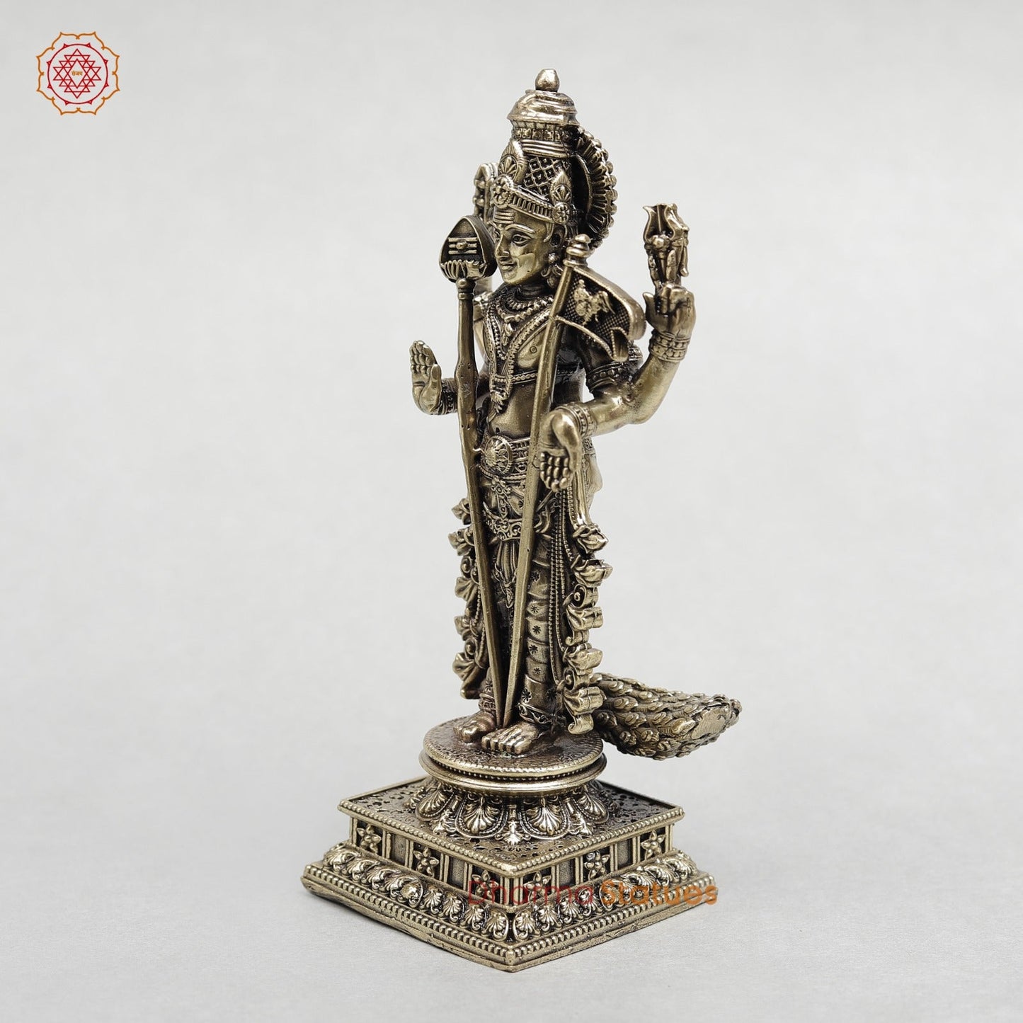Brass Kartik Standing Fine 6”