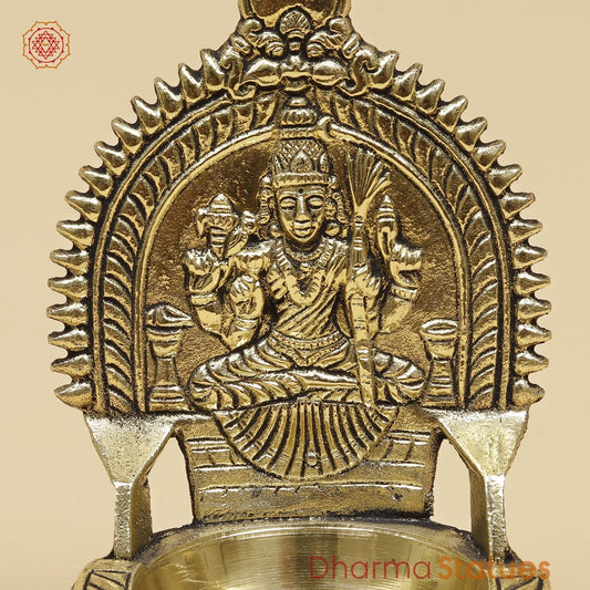 Brass Rajarajeshwari Diya Fine 5”