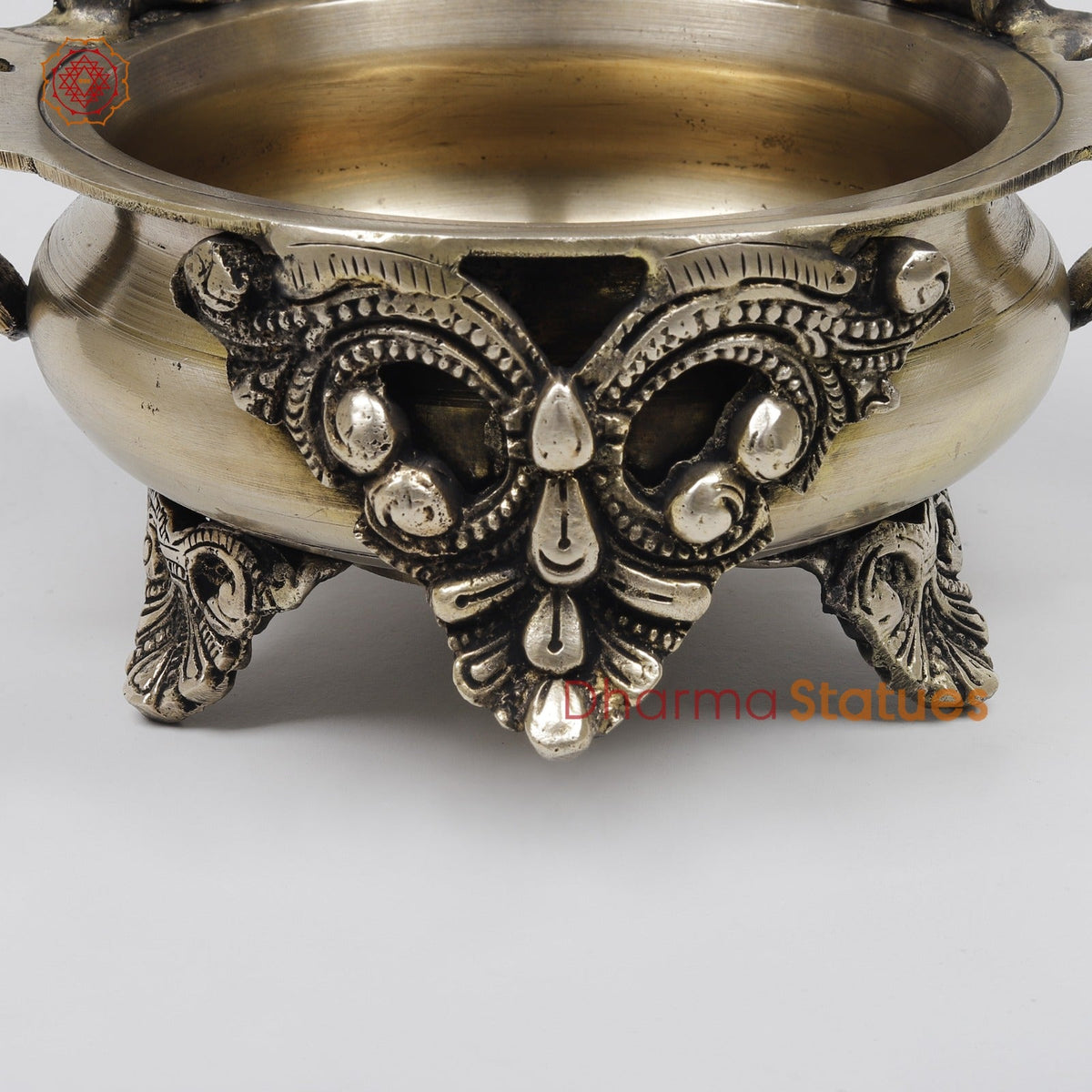 Brass Elephants Urli Fine, Smooth Finish 7.5”