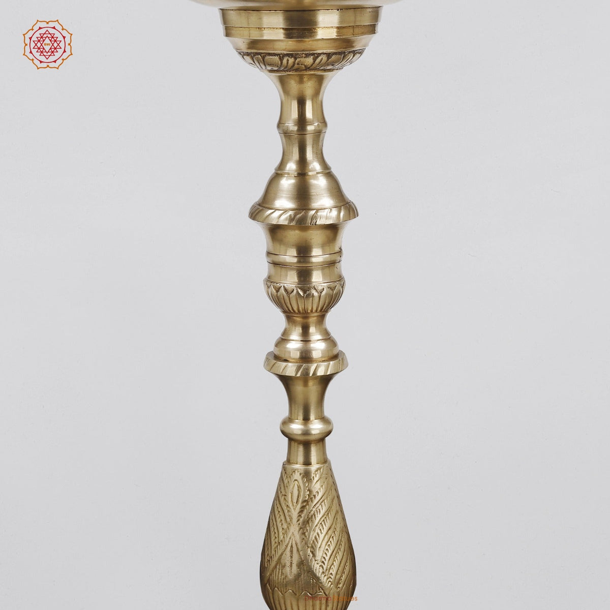 Brass Peacock (Inauguration) Lamp Fine 52”