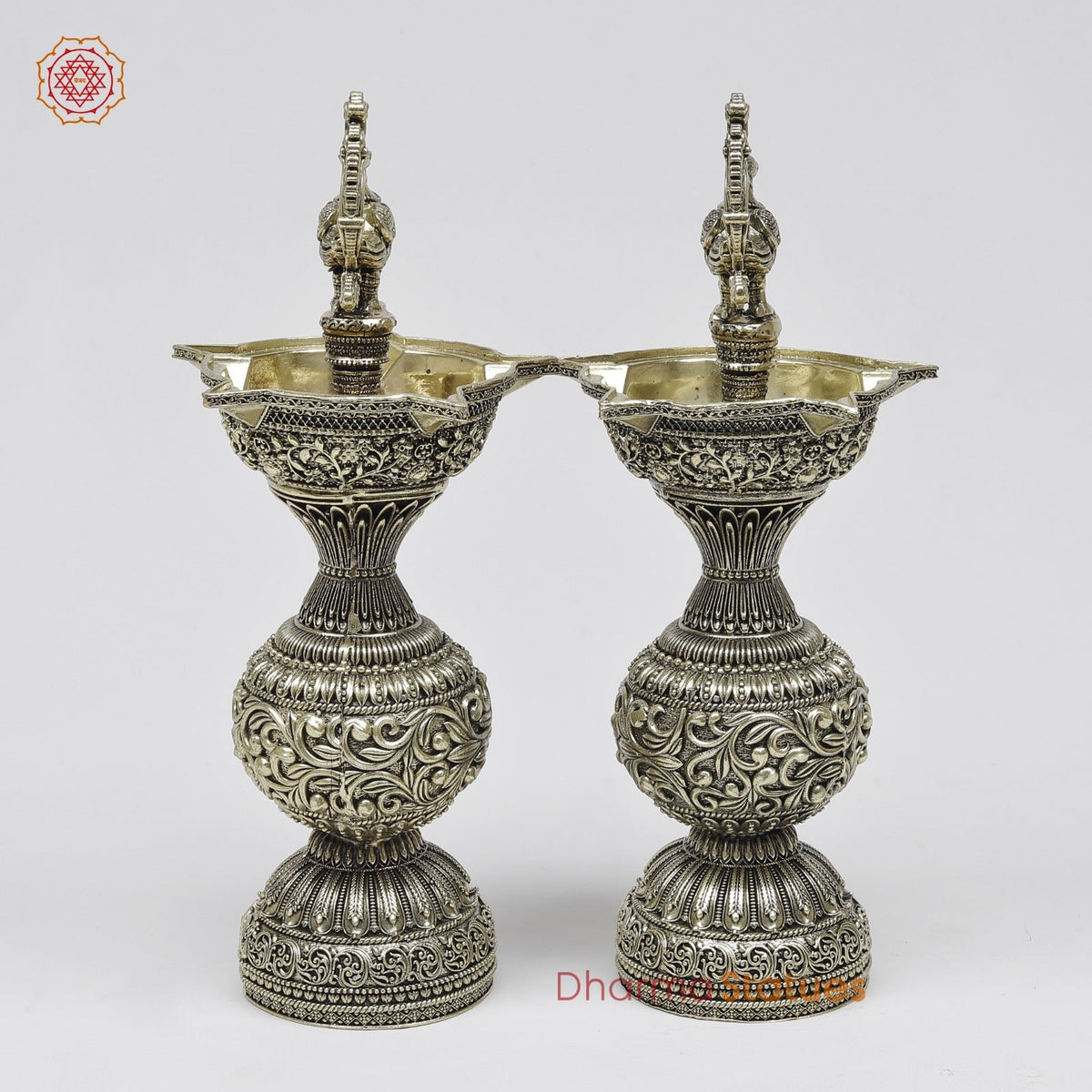 Brass Peacock Lamps Fine 9”