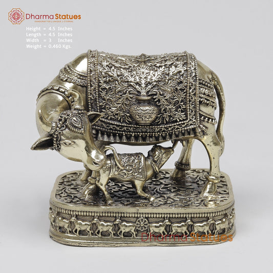 Brass Cow Calf Fine 4.5”