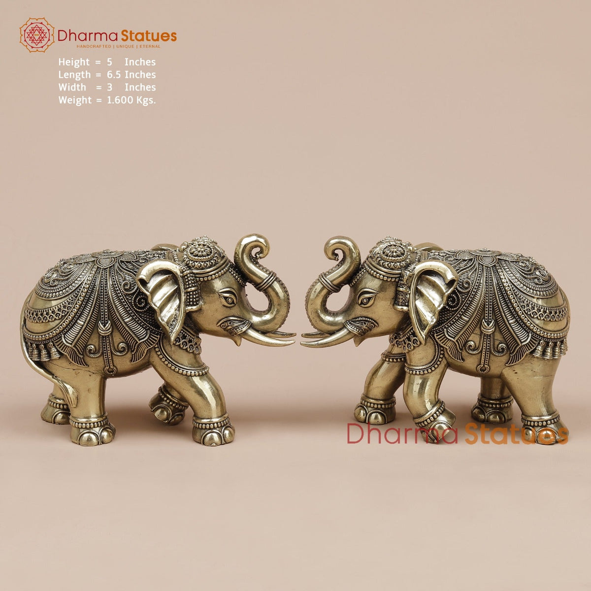 Brass Elephants Fine 5”