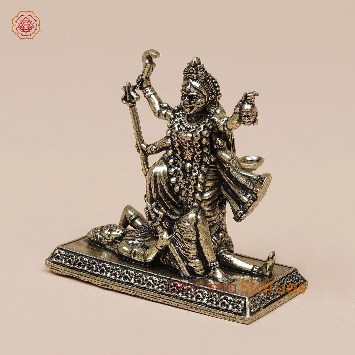 Brass Kaali Standing Fine 2”