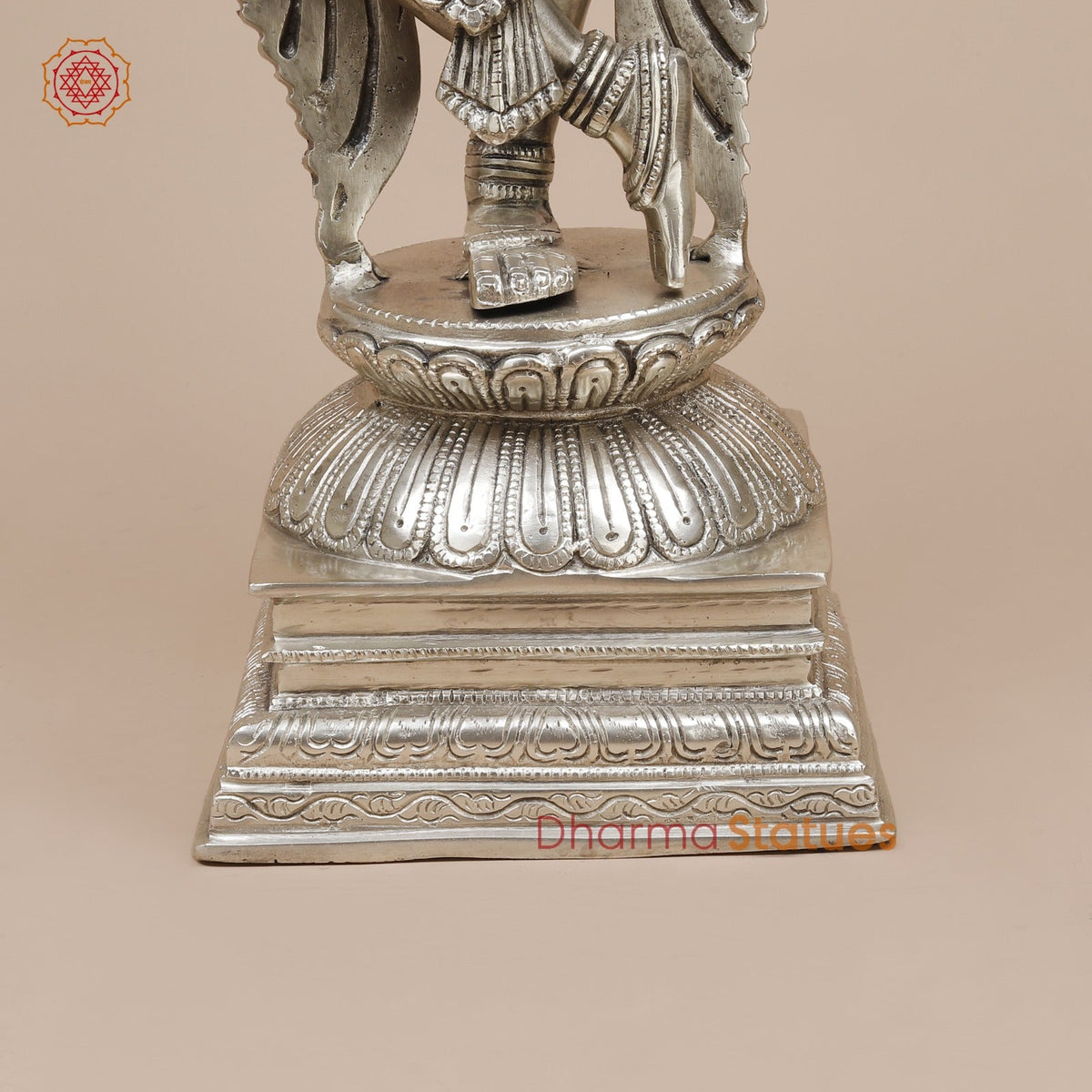 Brass Venugopal Krishna Fine, Silver coated 23”