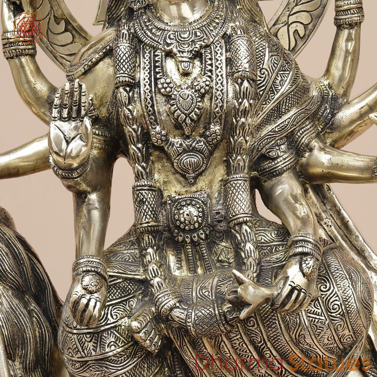 Brass Durga Fine, Smooth finish 23”