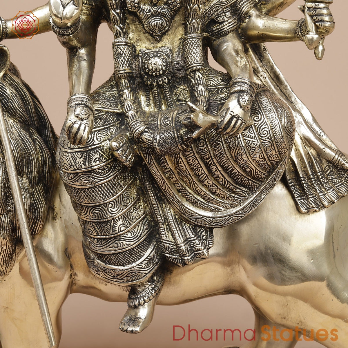 Brass Durga Fine, Smooth finish 23”