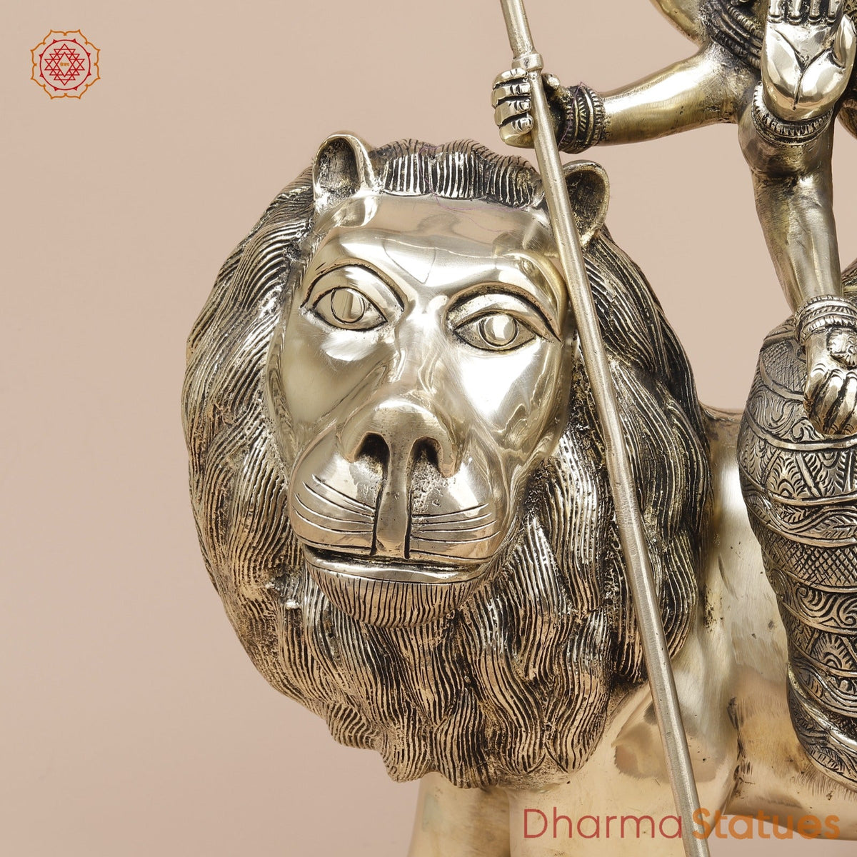 Brass Durga Fine, Smooth finish 23”